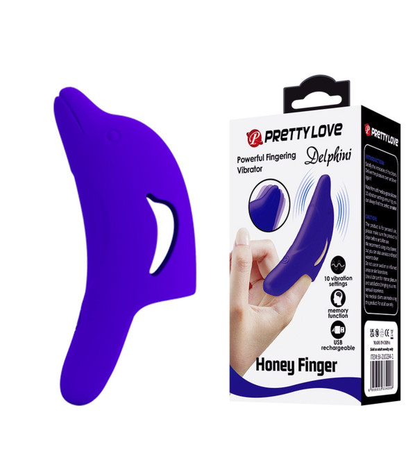 PRETTY LOVE - Delphini, Honey Finger 10 vibration functions
